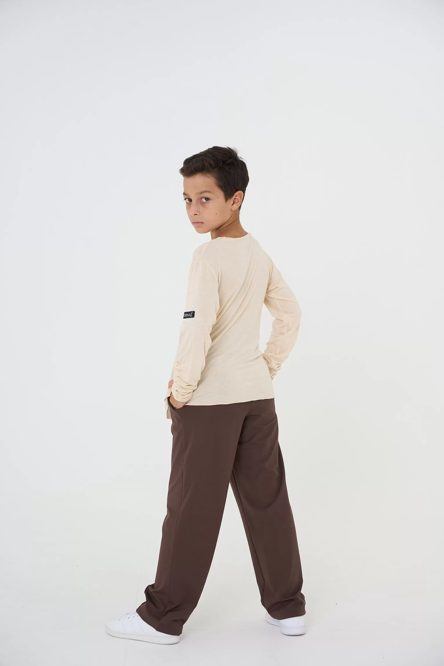 Comfort Pantolon Kahverengi — Erkek Çocuk | Pantolon | 003 | Relax by Espeki